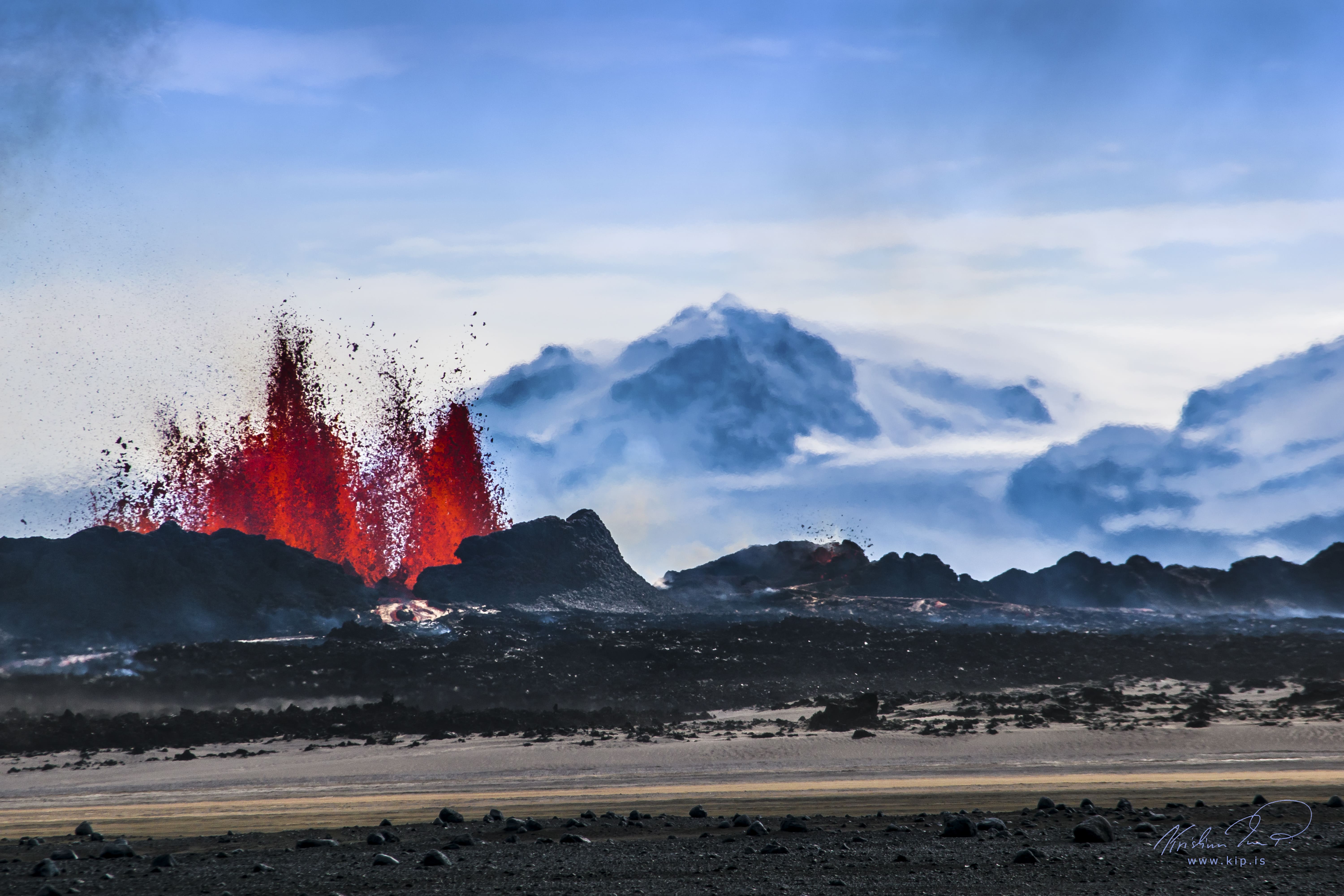Holuhraun volcanic eruption