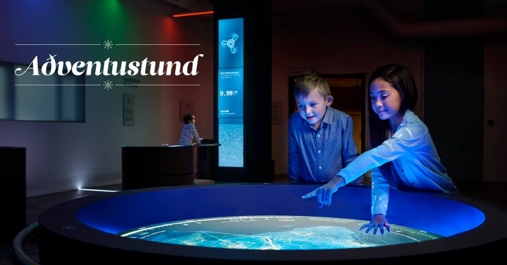 The Yule Lads visit Ljósafoss Hydropower Station