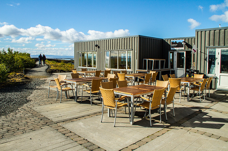 Stop by Kaffi Borgir for food and souvenirs when visiting Dimmuborgir!