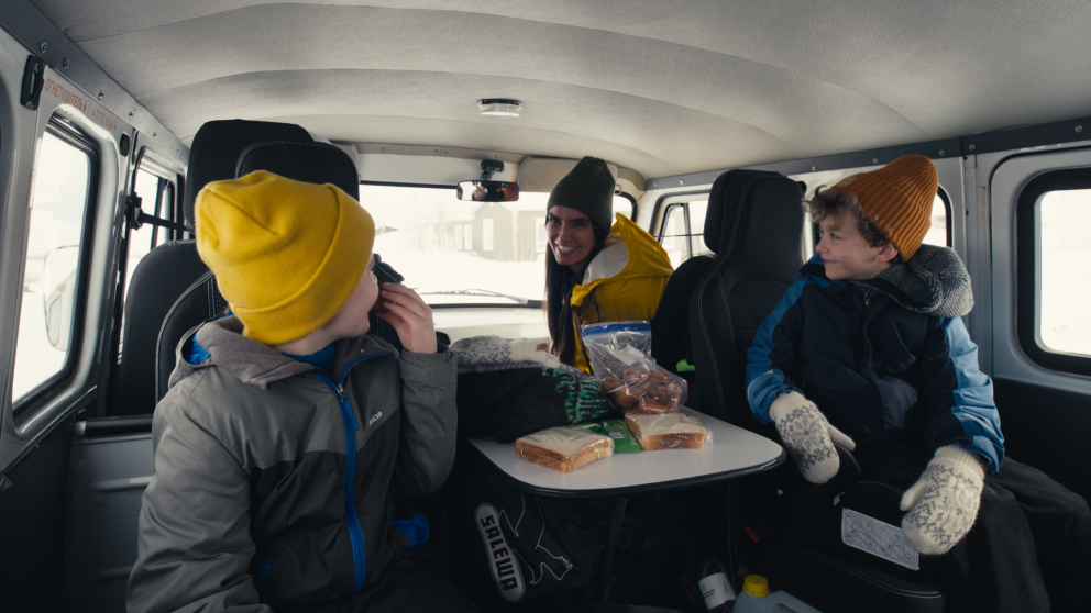Self-Driving in Iceland in Winter